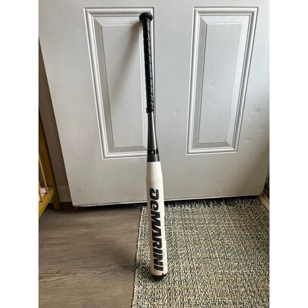 Vintage DeMarini White Steel 34/28 (-6) Hybrid Softball Bat
